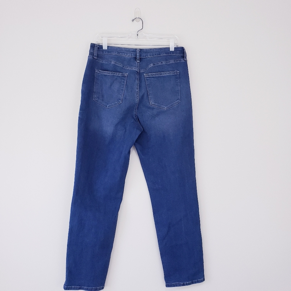 Sonoma High Rise Straight Jeans Dark Wash 12 Regular 12R - Picture 10 of 11